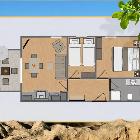 Apartment Ostseeglueck App Abendsonne